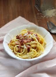 Pates A La Carbonara La Vraie Recette Carbonara Pates Carbonara Pate Carbonara Italienne
