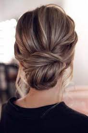 19 Ideas For Wedding Hairstyles Bun Classy Simple Thick Hair Styles Medium Length Hair Styles Medium Hair Styles