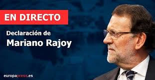 Declaración de Rajoy