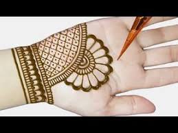 Easy Beautiful Mehndi Mehndi Design Easy And Beautiful Arabic Mehndi 2019 Yout In 2020 Circle Mehndi Designs Simple Arabic Mehndi Designs Mehndi Designs For Kids