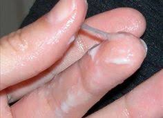 Fresh load of man goo for beverly paige. Thick White Discharge