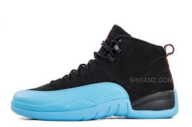 Black And Turquoise Jordans 12 Www Shoxnz Com Air Jordans 12 Retro Gamma Blue Black Gamma Blue Gym Red White Only 92 00 Free Shippin Air Jordans Nike Air Jordan Shoes Air Jordan Shoes
