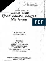 March 15, 2021 3 min read. Pedoman Umum Ejaan Bahasa Banjar Edisi Pertama