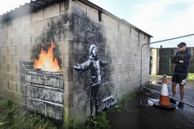 In all likelihood, banksy is a street art graffiti artist from bristol, england. Banksy Revealed Long Lost Tv Interview Unearthed Of Man Claiming He Is Anonymous Street Artist
