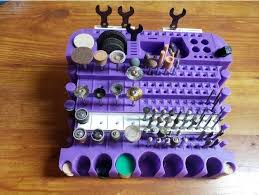 This Is A Remix Of Dremel Bit Storage By Mrrobot6502 Thing 4166355 When I Tried To Print The Original On The Prusa Mk3s I Dremel Bits Dremel Magnetic Sheets