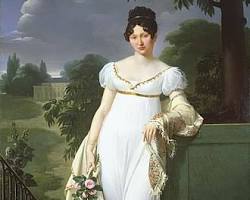 Image of Napoleonic era fashion empire style