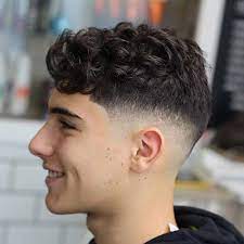A clipper cut fade is a cool hairstyle for little . Curly Undercut 30 Modern Curly Haircuts For Men Men Haircut Curly Hair Mens Hairstyles Curly Wavy Hair Men