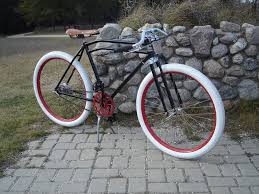 Weisse Reifen 28 Zoll Reifen Singlespeeder Retro