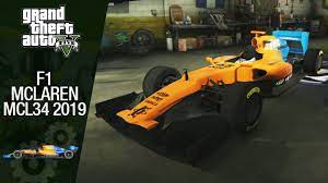 Mclaren f1 gtr longtail converted to gta 5 by genralkilla. Gta V F1 Customization Mclaren Mcl34 2019 Youtube