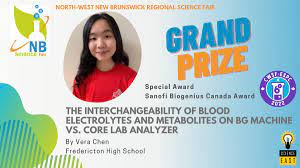 Anglophone West School District ASD-W on X: CONGRATULATIONS TO VERA CHEN  OF FHS! Grand Prize Winner of the 2022 Sanofi BioGenius Canada Award! View  her project here: t.co3PrTkNHvu5 t.coqEtjXtVL9r  X