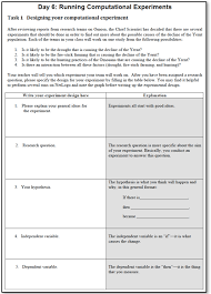 Quick & easy purchase process Worksheet Scaffold For Experiment Design Used For The Computational Download Scientific Diagram