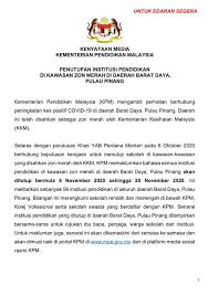 Smk bukit gambir, p.pinang 4. Pkpb 56 Sekolah Di Barat Daya Pulau Pinang Ditutup Cikgu Share