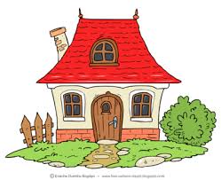 Free Cartoon Illustrations Clipart No Watermark Images Little Cottage Home Cartoon Illustration Cartoon House Cartoon Free Cartoons