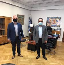 Η σύνθεση της νέας κυβέρνησης. Giannhs Oikonomoy Synanthsh Me Ton Yfypoyrgo Ygeias Basilh Kontozamanh
