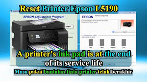 Cara isi ulang tinta printer epson. Cara Reset Printer Epson L5190 A Printer S Ink Pad Is At The End Of Its Service Life Youtube