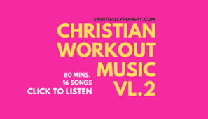 I love how an amazing playlist can make a hard workout seem easier or because my husband is a musicion in our church and his passion is worship music we have a lot of rockin' christian tunes going in our house. Christian Workout Music Playlist Spiritually Hungry