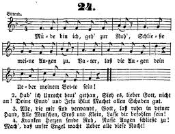 Als moses an die berge klopfte. Mude Bin Ich Geh Zur Ruh Wikipedia