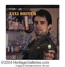 April 2011 to present yellow cabs, london taxi driver. Taxi Driver Cast Signed Laserdisc Cover Autographs Lot 606 Heritage Auctions