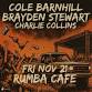 Cole Barnhill * Brayden Stewart * Charlie Collins event image