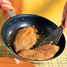 Cook 3 to 4 minutes on each side, or until crispy and dark golden in color. Light And Crispy Pan Fried Catfish Recipe Myrecipes