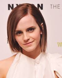 Here's how to curl short hair with a straightener. Emma Watson Cute Short Straight Hair Style 2021 Hairstyles Weekly Thick Hair Styles Short Straight Hair Straight Hairstyles