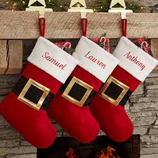 Santas forest 28321 christmas red/green stocking, 18. 2020 Personalized Christmas Stockings Personalization Mall