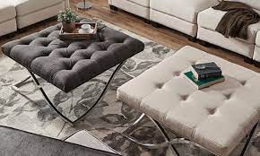 Riverside furniture coventry two tone coffee table. 5 Tips On Using Ottomans As Coffee Tables Overstock Com