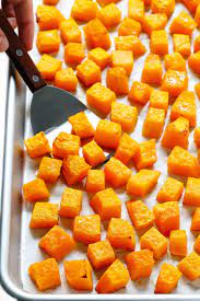 Roasted Butternut Squash Diced Or Halved Gimme Some Oven