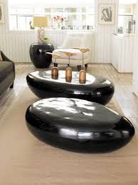 River stone collection by phillips collection. Coffee Tables And Stylish Decoration In Natural Look Felted Wool Stones Interior Design Ideas Avso Org