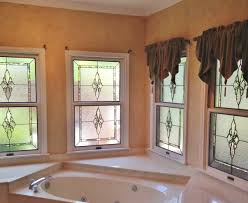 We highlighted five stunning bathroom glass trends. Leaded Beveled Glass Windows For Privacy Elegance In Your Kansas City Bathroom Kansas City Stained Glass