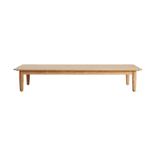 These teak solid stool are trendy and can fit into every decoration style. Design Within Reach Terassi Teak Coffee Table Aptdeco