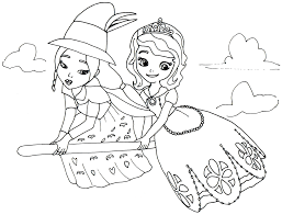 Princess sofia mermaid coloring pages. Sofia Halaman Pewarna Pertama Disney Mungkin 2021