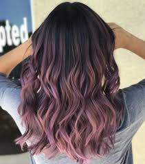 Mauve Hair With Dark Roots Hair Hair Color Purple Mermaid Hair