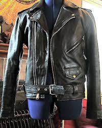 Black And Gold Motorcycle Jacket Vintage Plg Putnam Leather Gold Black Leather Jacket Size 38 Biker Motorcycle Black Leather Jacket Leather Jacket My Style