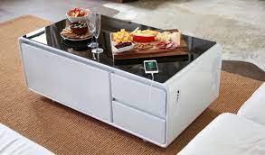 Beers and backyard cookouts go together like loafers and bare feet, but for whatever reason, no one ever gets it right. Epic Coffee Table That Chills Beer Charges Phones Plays Music Is On Sale Now Maxim
