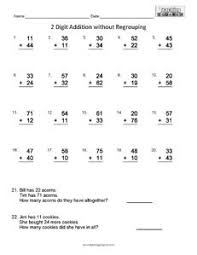 Math, addition, adding, regrouping, addend, sum created date: 2 Digit Addition No Regrouping Teaching Squared