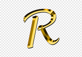 Gold R Logo Letter P Clolorful Letters Miscellaneous Text Number Png Initials Logo Design Letter Logo Design Lettering Alphabet Fonts