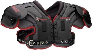 amazon com riddell rival jv football shoulder pads