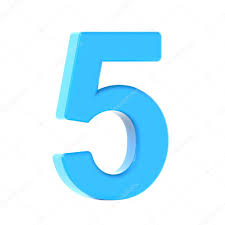 Resultado de imagem para 5 numero