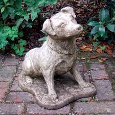 Modelled after one of the nations most beloved dog breed, this charming statue is a loyal companion for any garden or home. Jack Russell Terrier Dog Statue Large Garden Ornament