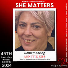 ❤️SHE MATTERS: ANNETTE KISS!❤️ Journalists. There is no law requiring you  to re-produce in minute detail every little graphic moment of a woman's  murder. You should focus