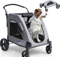 Amazon.com: EchoSmile XL Extra Large Dog Stroller ...