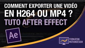 From after effects cc 2014 and upwards, ae has removed the option of directly rendering the project to mp4 from the render queue. Nouvelle Video Je Te Dis Comment Exporter Une Video Sur After Effect Et Plus Precisement Comment Exporter En H264 Sur After Effe Video Motion Design Solution