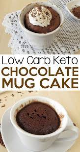 Easy Healthy Low Carb Keto Chocolate Mug Cake No Bake Recipe Only A Few Simple Ingredien Keto Chocolate Mug Cake Sugar Free Recipes Desserts Keto Dessert Easy