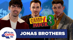 We rock, we rock, we rock on. Jonas Brothers Talk Camp Rock 3 Dream Collabs Full Interview Capital Youtube