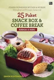 Belanja di indotrading secara b2b dengan mudah. 25 Paket Snack Box Coffee Break Harga 15 Ribu Indonesian Edition Kuditawati Erwin Amazon Sg Books