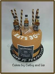 30th Birthday Cake For Him Jack Daniels Jack Daniels Inspired Birthday Cake Beer Can Cakes 30th Birthday Cakes For Men Cake