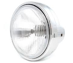 7 Halogen Headlight Assembly Chrome In 2020 Headlight Assembly Halogen Headlights Headlight Lens