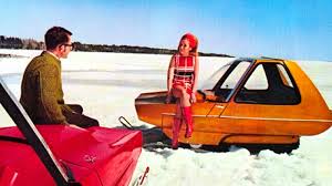 Image result for Orange 1973 Snowmobile
