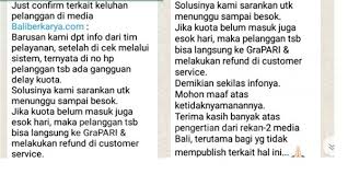 Paket data ini berisi kuota umum mulai dari 1gb hingga 4gb, selain itu kuota ini juga berisi kuota games yang cukup besar yaitu 30gb, ada juga yang berisi streaming apps pendidikan seperti ruang guru dan ilmupedia. Pelanggan Keluhkan Paket Kuota 39 Bermasalah 39 Begini Jawaban Enteng Pihak Telkomsel Baliberkarya Com